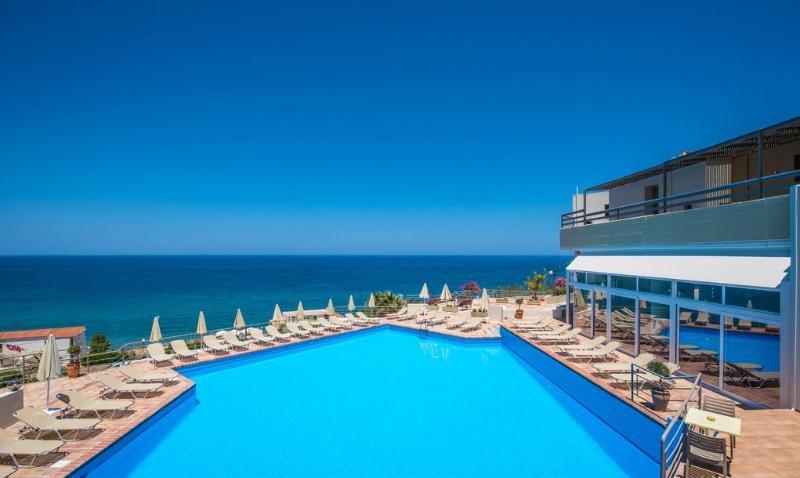 Scaleta Beach Hotel Skaleta Bagian luar foto