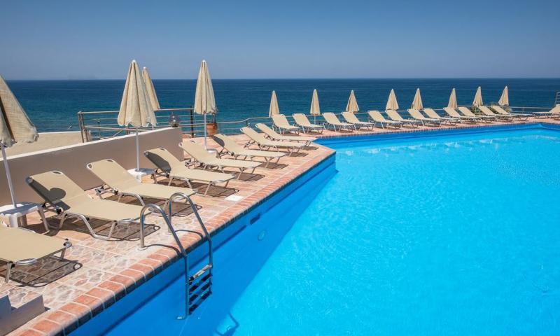 Scaleta Beach Hotel Skaleta Bagian luar foto